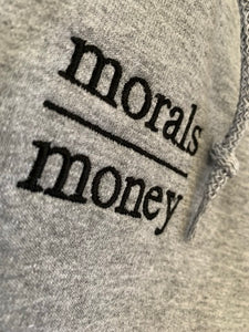 OG morals || money crop top hoodies